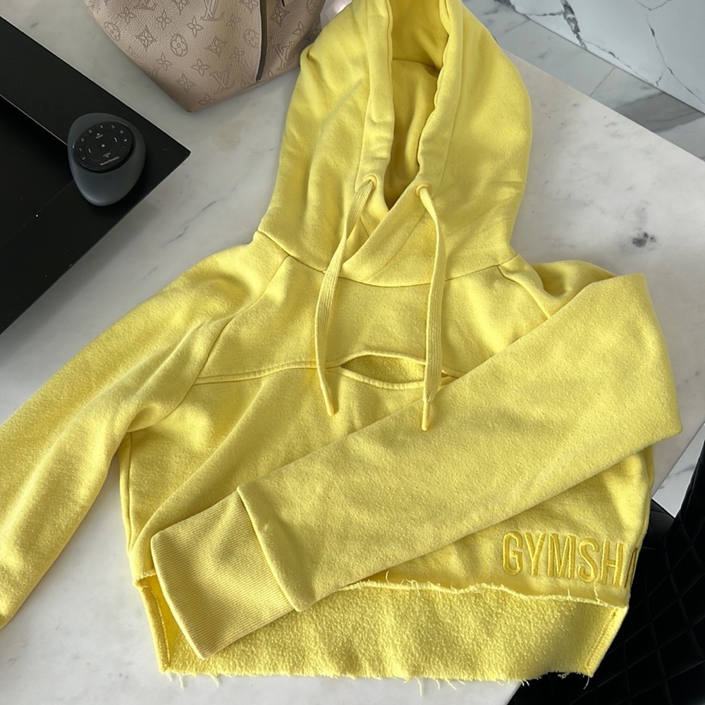 Gymshark crop hoodie